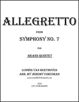 Allegretto from Symphony No. 7 P.O.D. cover